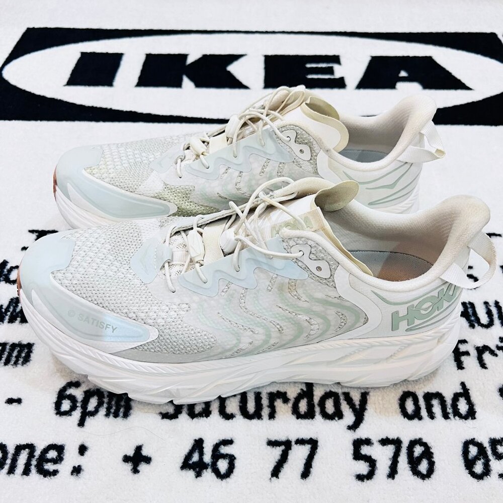 Hoka One One x Satisfy Clifton LS Sneakers Limited Edition Collaboration Running